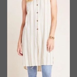 Anthropologie Buttondown Tunic